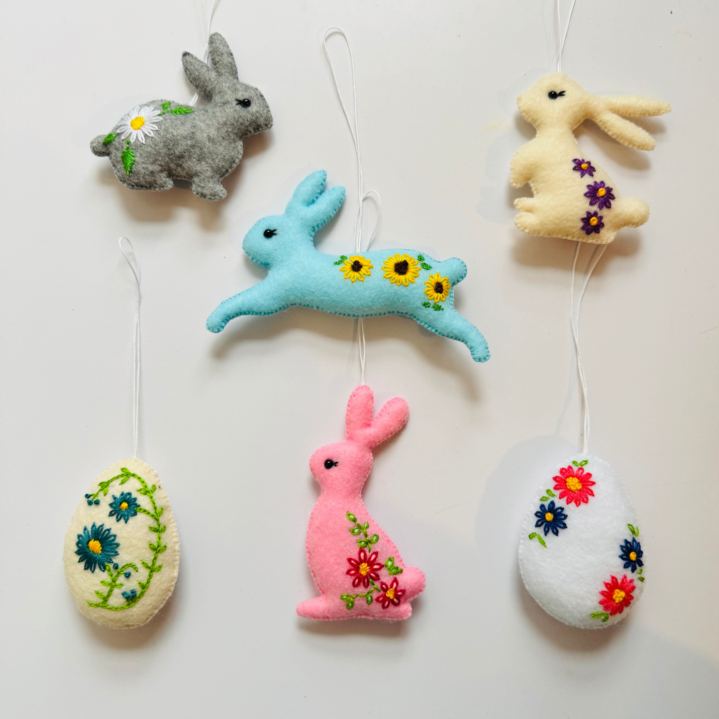 Handmade Felt Easter Ornaments – Cute & Festive Spring Decorations